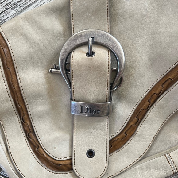 Christian Dior Gaucho Double Saddle Bag - Picture 3 of 4